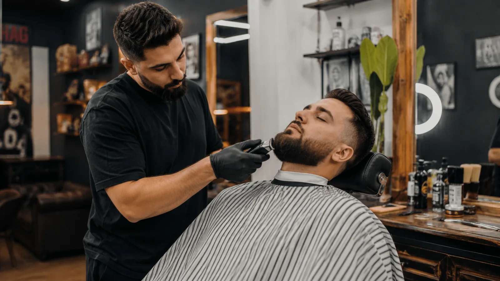 Baard trimmen